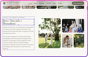 Pratinjau template website bisnis